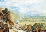 Ingleborough From The Terrace Of Hornby Castle by Joseph Mallord William Turner